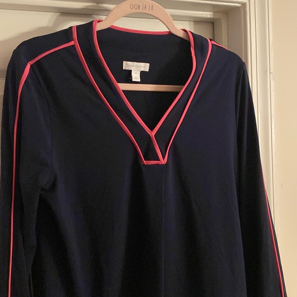 Charter Club Navy Blue Women’s Shirt